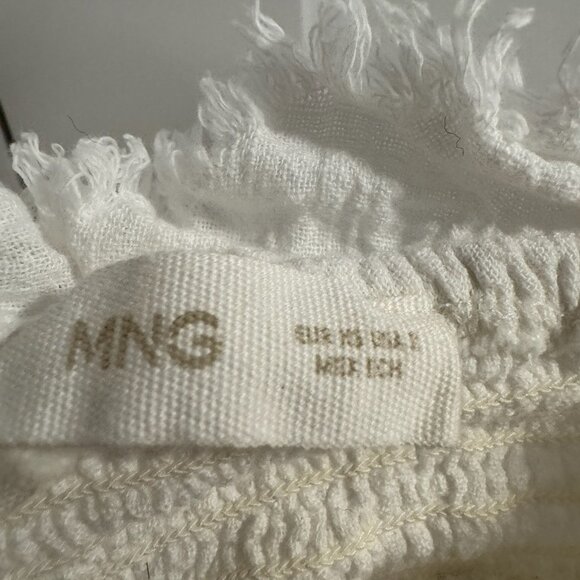 Mango White maxi sundress, Size 2 - Picture 3 of 6